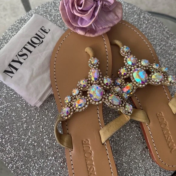 NWT Mystique Jeweled Sandals *DISCONTINUED* - Picture 4 of 4